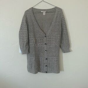 DKNY Grey Cardigan